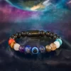 Super 11 Chakra Evil Eye Natural Stone Bracelet